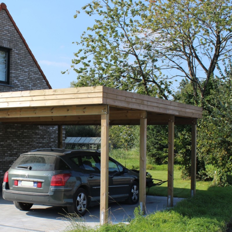 Carport modern indépendant en kit