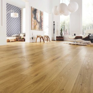 European verni Parquet contrecollé clic 4ch HDF