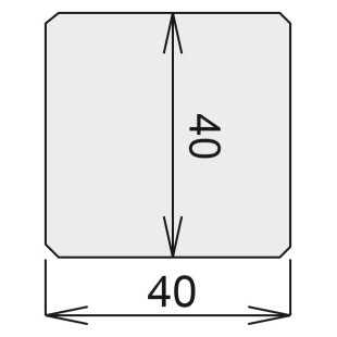 Bardage claire voie quadri Épicéa CL3 40*40 droit
