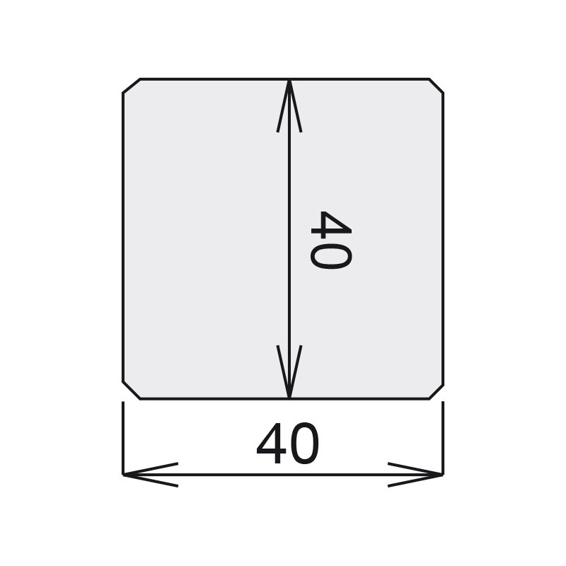Bardage claire voie quadri Épicéa CL3 40*40 droit