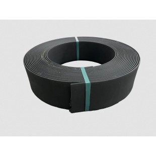 Bordure en plastique noir hauteur 140 mm longueur 25 m