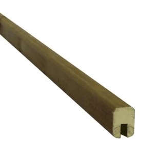 Lame de finition droite CL3 section 27*34 Épicéa/Pin 1.92m vert