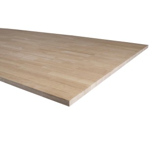 Panneau massif Hévéa lamellé collé épaisseur 33mm*1.10m*4.50m