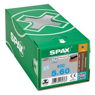 Vis terrasse bois dur 5*60 inox A2 400 unités