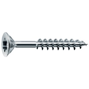 Vis tête fraise torx acier 6*100 boîte de 100 unités