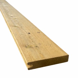 Lame de finition droite Pin/Épicéa CL4 27*135 1.78m vert