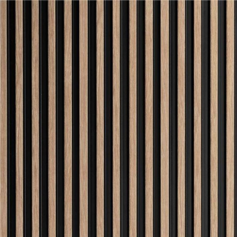 Panneau mural effet tasseau Panelio Duval Chêne clair 12*122*2700 mm