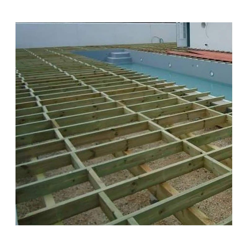 Bois raboté Pin autoclave CL4 vert