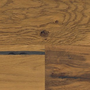 Parquet contrecollé Riviera Huilé fumé brossé vieilli main 12/3*158*610-1900 mm