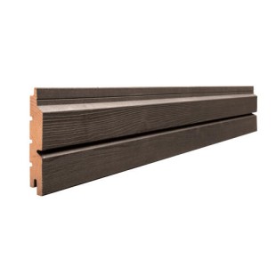 Bardage faux claire-voie Oscillo XXL Épicéa CL3 26*122 saturé
