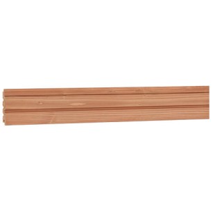 Bardage faux claire-voie Pulse Douglas biosourcé CL3 20*125