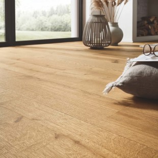 Copper huilé Parquet contrecollé R+L 2ch HDF