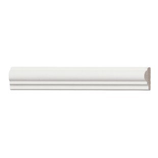 Baguette de soubassement Opéra en pin massif Merkusii enduit Gesso 18*30*2200 mm