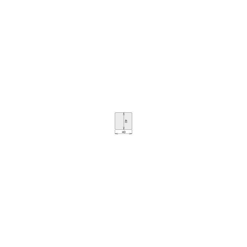 Bardage claire-voie Douglas naturel 40*40