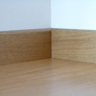 Satiné, Opale Plinthe arrondie Panaget 13*80*2200 mm