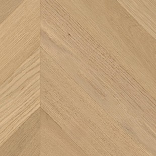 Parquet contrecollé point Hongrie Chêne brossé verni bois brut 14/3*90*510/600 m