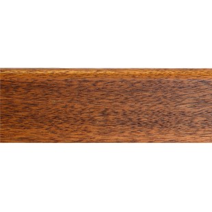 Plinthe Merbau massif abouté verni un bord arrondi 15*90*1800 mm