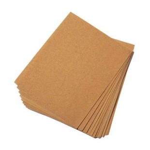 Papier à poncer sec
