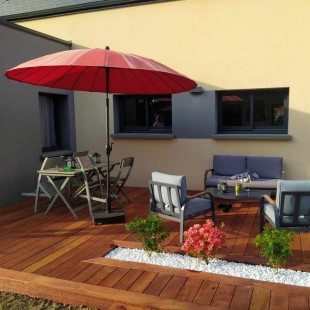 Terrasse Merbau KD