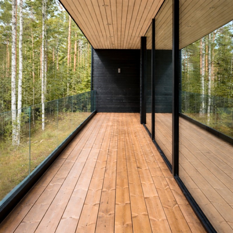Terrasse Pin Rouge du Nord Thermowood