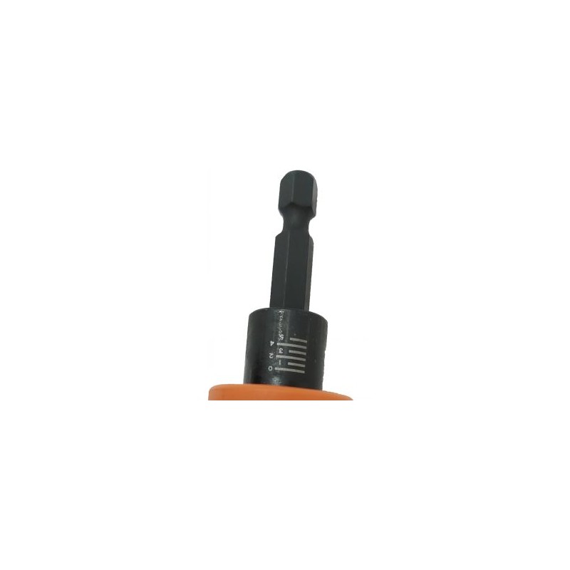 Foret fraisoir avec butée réglable diamètre 4mm