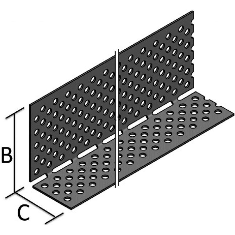 Grille ventilation aluminium anti-rongeur 30*50*2.50 m
