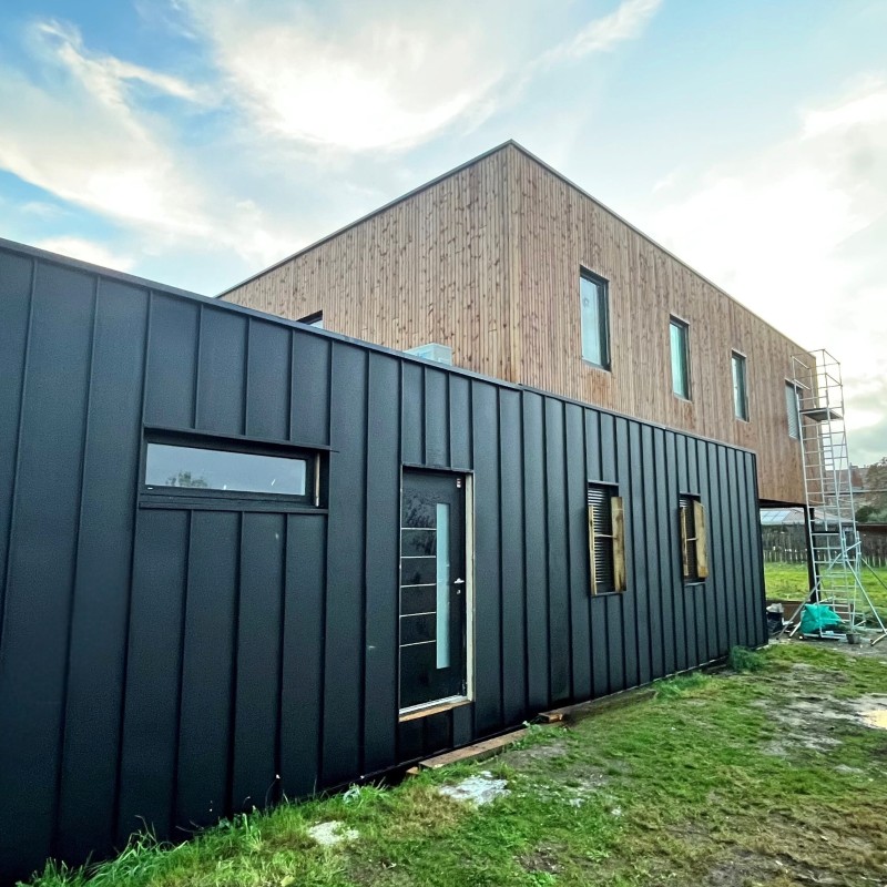 Bardage faux claire-voie Aztek Épicéa CL3 27*125 préservé