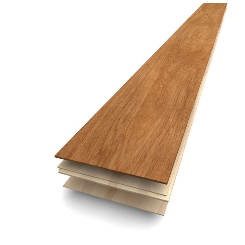 Chêne Satiné verni Parquet contrecollé R+L 4ch CP