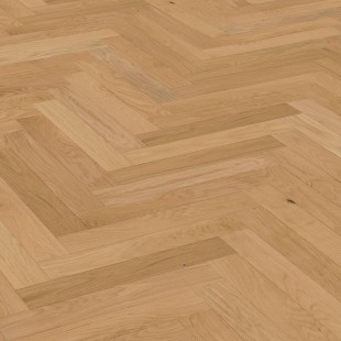 Parquet contrecollé bâton rompu Chêne verni naturel ultra mat 4ch 14/3*90*540 mm