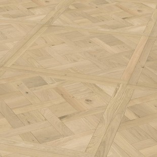 Parquet dalle contrecollé Versailles Chêne brut 4 chanfreins 20/4*800*800 mm
