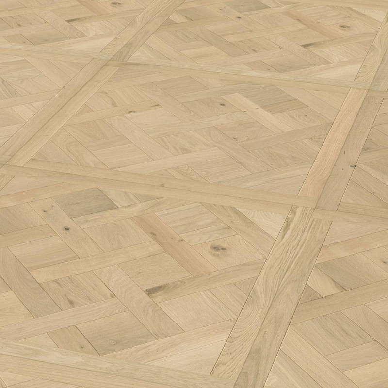 Parquet dalle contrecollé Versailles Chêne brut 4 chanfreins 20/4*800*800 mm
