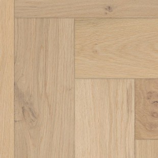 Parquet contrecollé bâton rompu Chêne verni aspect bois brut 4ch 14/3*90*540 mm