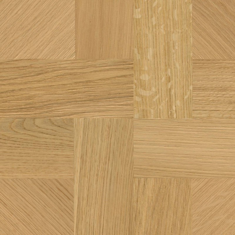 Parquet dalle contrecollé Versailles Chêne brossé verni mat 4ch 15/3*1000*1000mm