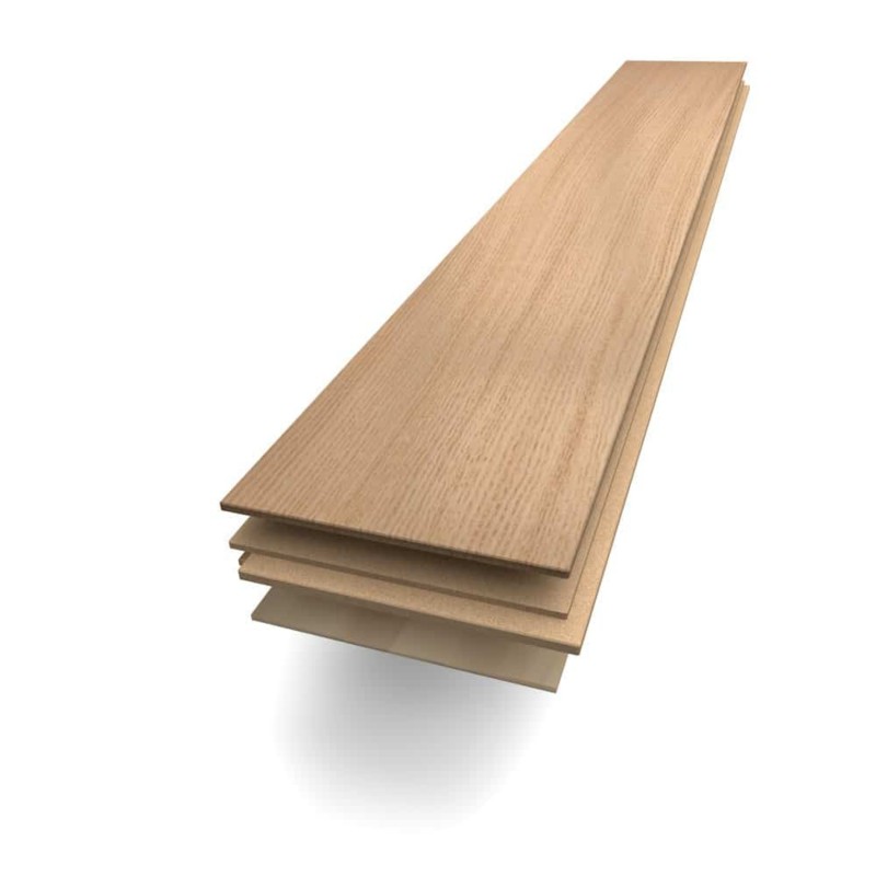 Linen verni Parquet contrecollé Bâton rompu 4ch 12/2.5*90*590 mm HDF Clas/Authe