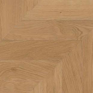 Parquet contrecollé point Hongrie Chêne brossé huilé patiné 14/3*90*480/570 mm