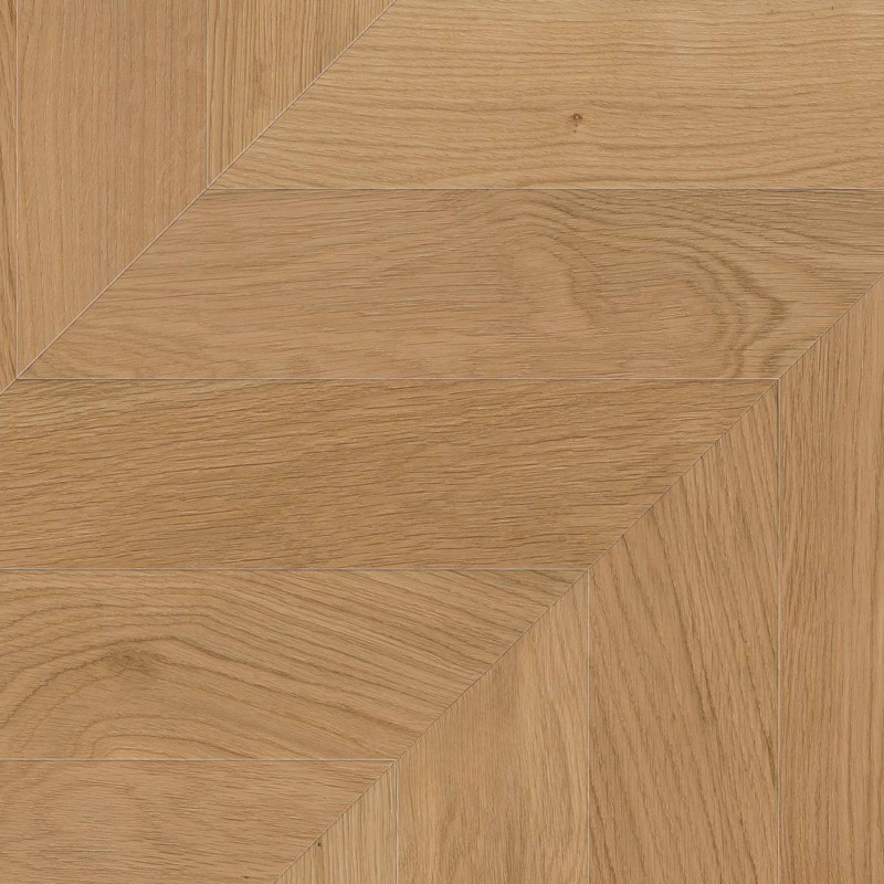 Parquet contrecollé point Hongrie Chêne brossé huilé patiné 14/3*90*480/570 mm