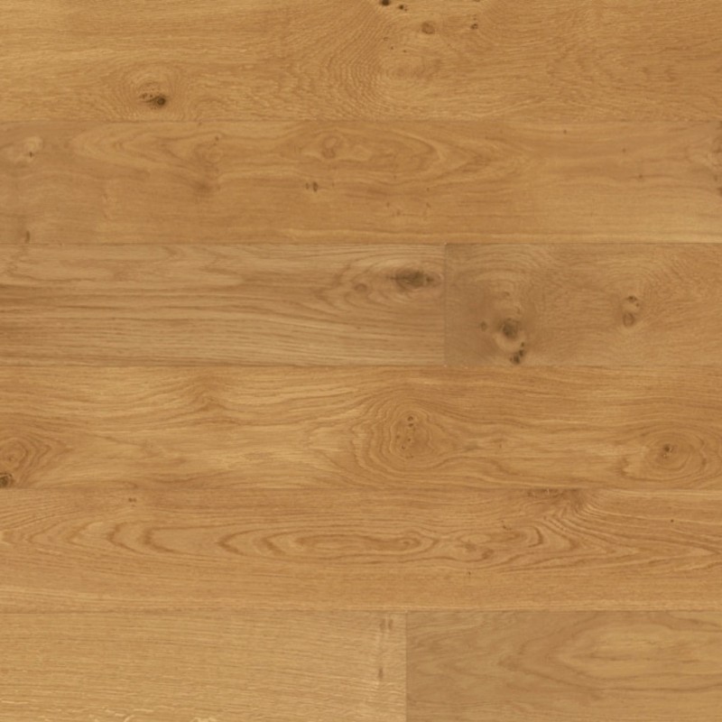Miel verni Parquet contrecollé Chêne clic 4ch HDF
