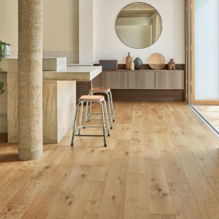 Noisette verni Parquet contrecollé Chêne R+L 4ch CP