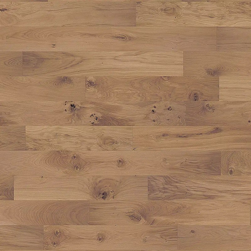 Noisette verni Parquet contrecollé Chêne clic 4ch HDF