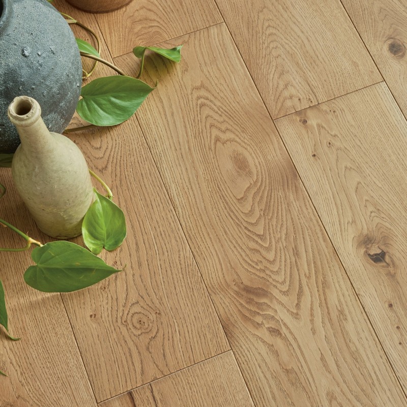 Noisette verni Parquet contrecollé Chêne R+L 4ch CP