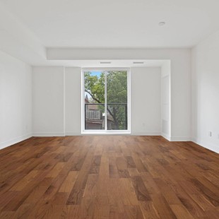 Parquet contrecollé Noyer US verni 4 chanfreins 14 ou 15/3*150*300 à 1600 mm