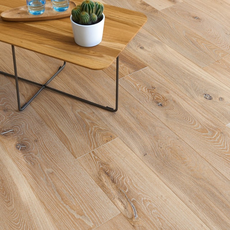 Sable Huilé Parquet contrecollé Chêne R+L 4ch CP