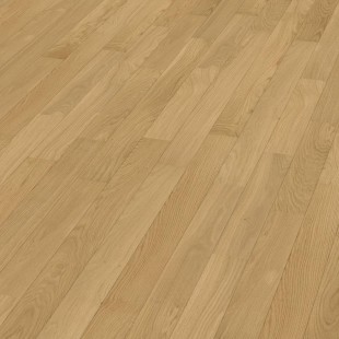 Parquet contrecollé brossé verni mat naturel 4 chanfreins 15/5*90*300 à 1200 mm