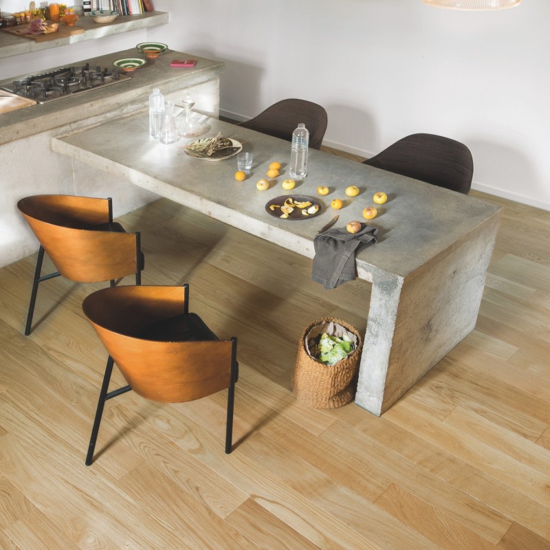 Topaze vernis Parquet contrecollé Chêne R+L 4ch CP
