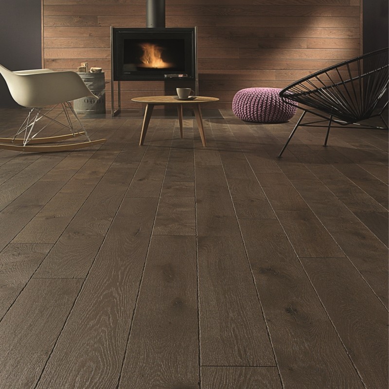 Tourbe Huilé Parquet contrecollé Chêne R+L 4ch CP
