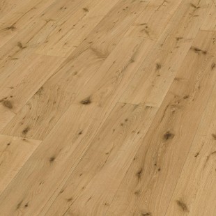 Parquet contrecollé Cabane huilé naturel vieilli bosselé 14/3*190*680-1900 mm