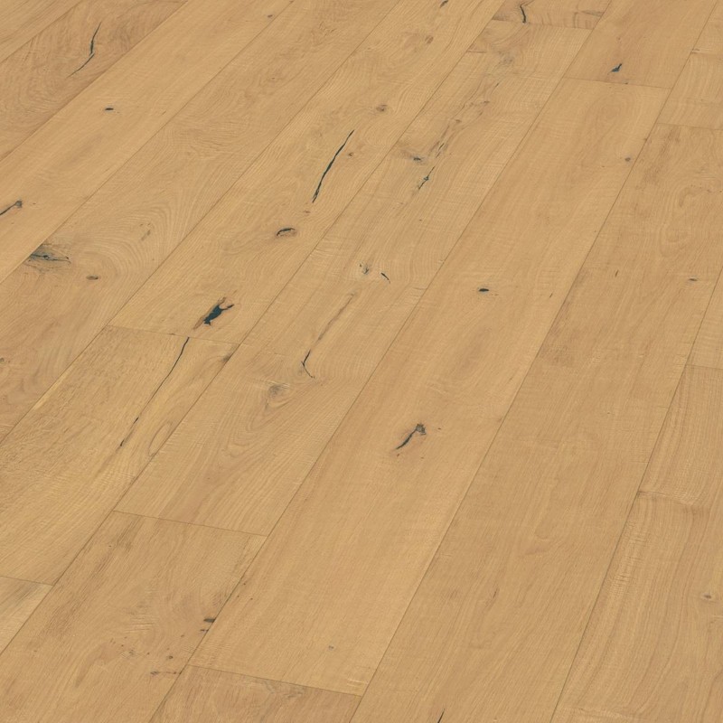 Parquet contrecollé Natura Huilé naturel brossé vieilli 12/3*158*610-1830 mm
