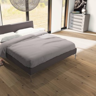 Parquet contrecollé Pure Huilé bois brut vieilli bosselé 15/4*190*680-1900 mm