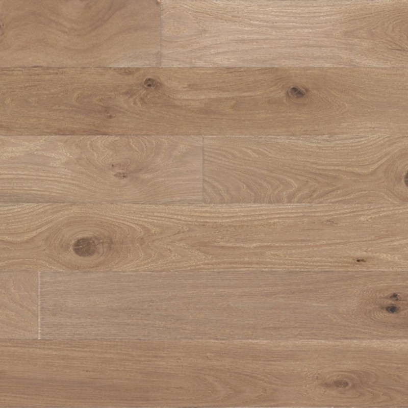 Café crème verni Chêne Parquet massif à coller 4ch 14*90*400 à 1300mm Zenitude