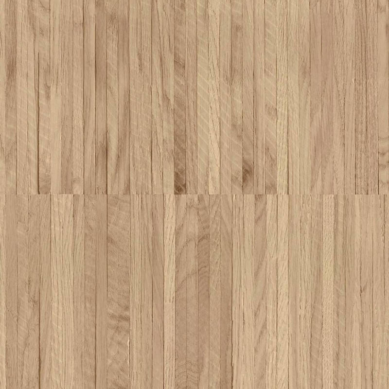 Parquet massif sur chant Chêne héritage brut bords droits 8*22*160 mm